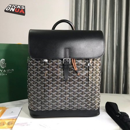 Goyard Alpin Backpack Goyardine Black