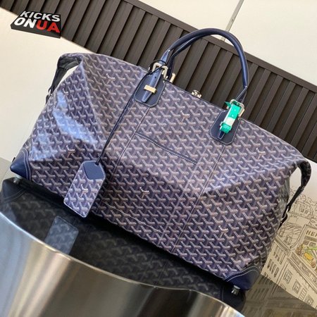 Goyard Travel Bags Boeing Duffle 55 Blue