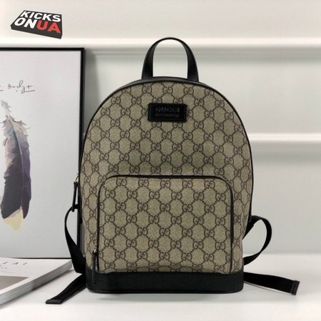 Gucci Backpack GG Supreme Small Beige/Ebony