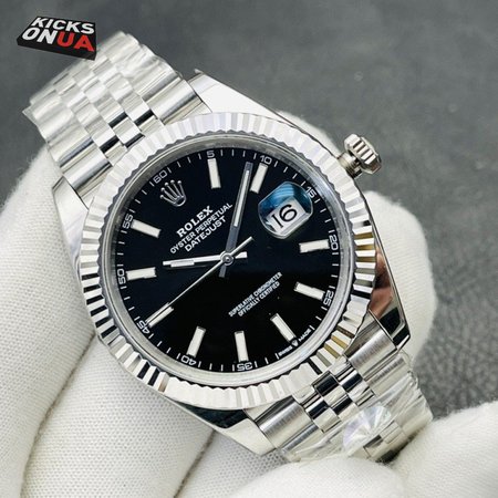 Rolex Datejust White Black 41mm