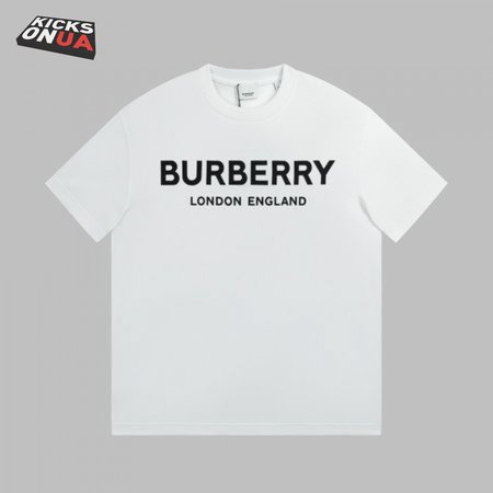 Burberry Logo Print Cotton T-shirt