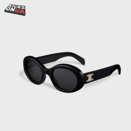 CELINE Acetate Triomphe 01 Sunglasses CL 40194U Black