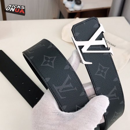 Initiales Belt Monogram Eclipse Black/Gray