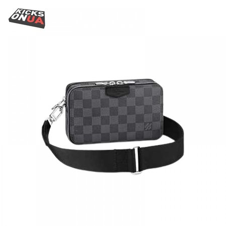 Alpha Wearable Wallet Damier Graphite Canvas LMB045