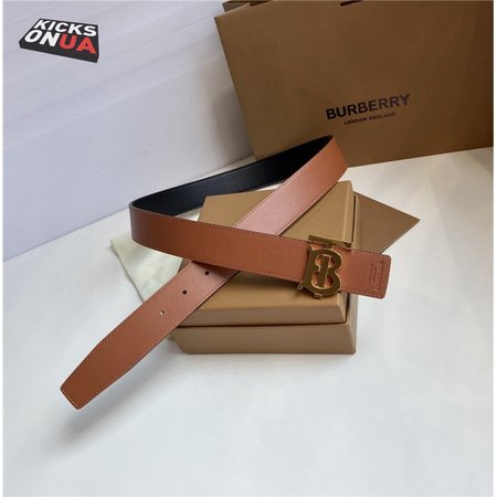 burberry B buckle belt