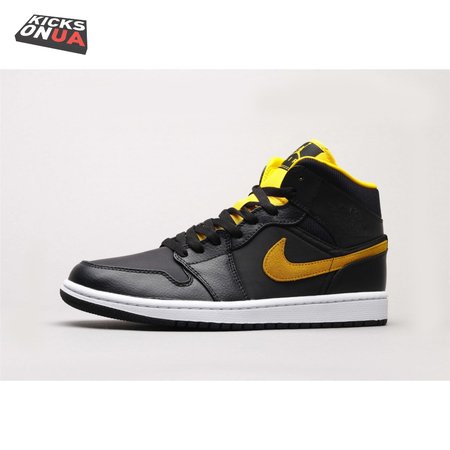 Air Jordan 1 Mid Black University Gold 40-46