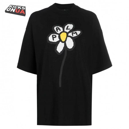 PALM ANGELS FLOWER PRINT TEE - PA18