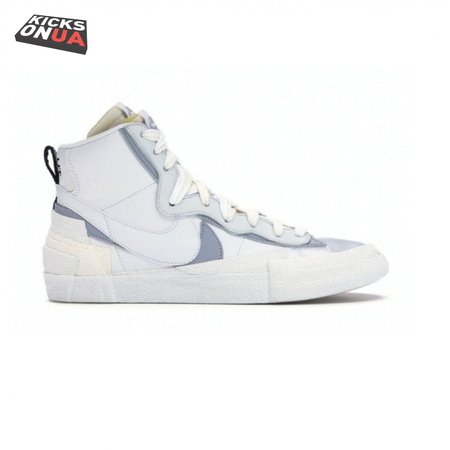 Sacai x Blazer Mid 'White Grey' Size 40-47.5