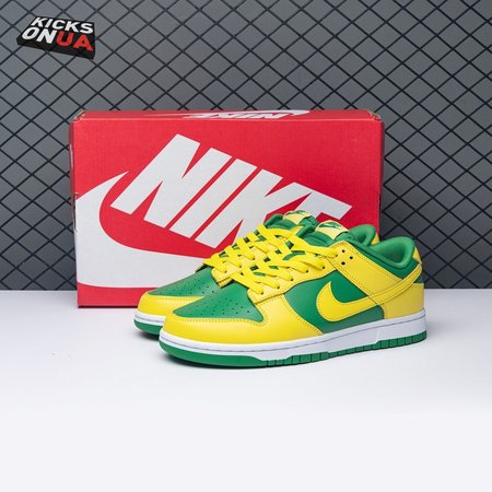 Nike Dunk Low Reverse Brazil DV0833-300 Size 36-47.5