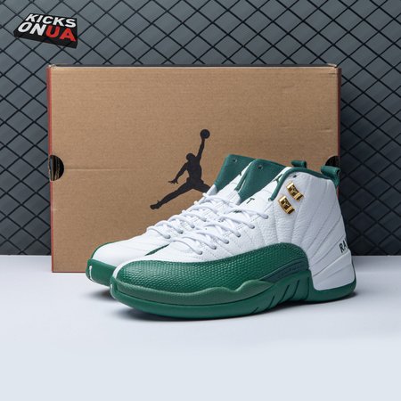 Air Jordan 12 White Green Size 40-47.5