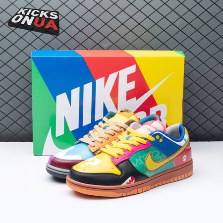 Nike Dunk Low What the Super Mario Custom Size 40-48.5