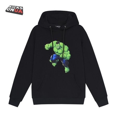 Balenciaga The Hulk Hoodie (B13) Black