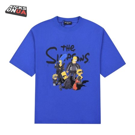 Balenciaga The Simpsons T-Shirt (B50) Blue