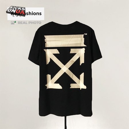 Off White Tape Arrow Tee