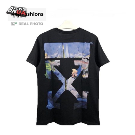 Off White Colored Diag Arrows T Shirt