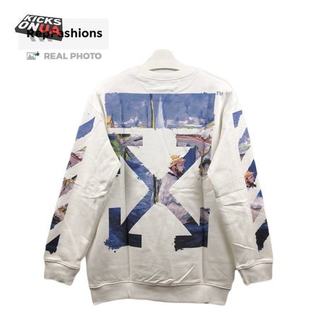 Off White Colored Diag Arrows Sweatshirt SS19