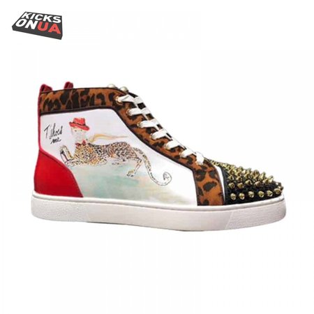 CHRISTIAN LOUBOUTIN HIGH TOP SNEAKER - CL142