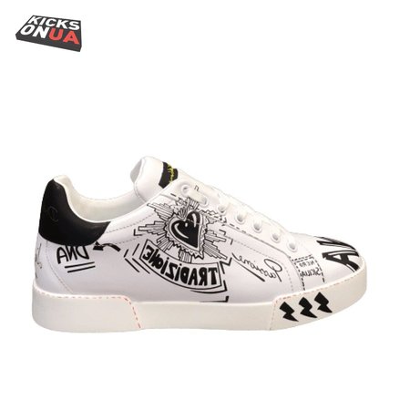 DOLCE & GABBANA CALFSKIN NAPPA PORTOFINO SNEAKERS - DG29