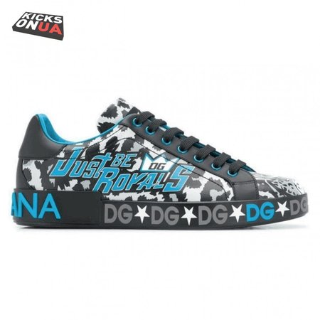 DOLCE & GABBANA PORTOFINO JUNGLE SPORT SNEAKERS - DG90