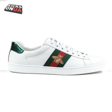 GUCCI ACE EMBROIDERED BEE SNEAKER - GC1